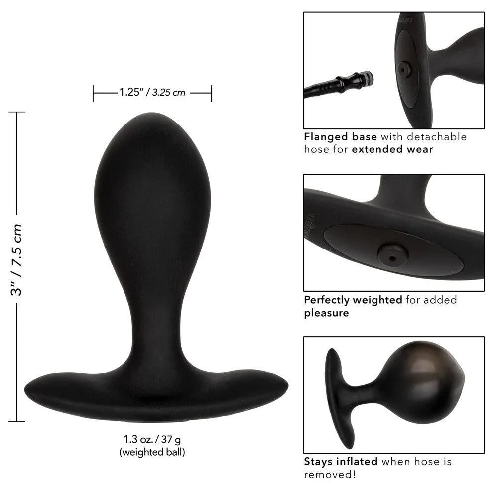 Colt Weighted Plumper Inflatable Butt Plug - Rapture Works