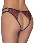 Cottelli Adjustable Lacey Crotchless Brief - Rapture Works