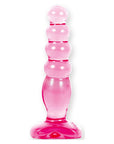 Crystal Jellies Anal Delight Butt Plug Pink - Rapture Works
