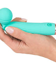Cuties Silk Touch Rechargeable Mini Vibrator Green - Rapture Works