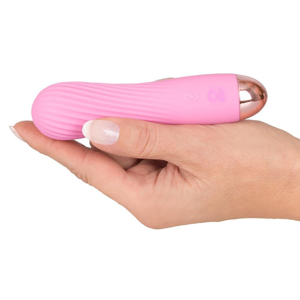 Cuties Silk Touch Rechargeable Mini Vibrator Pink - Rapture Works