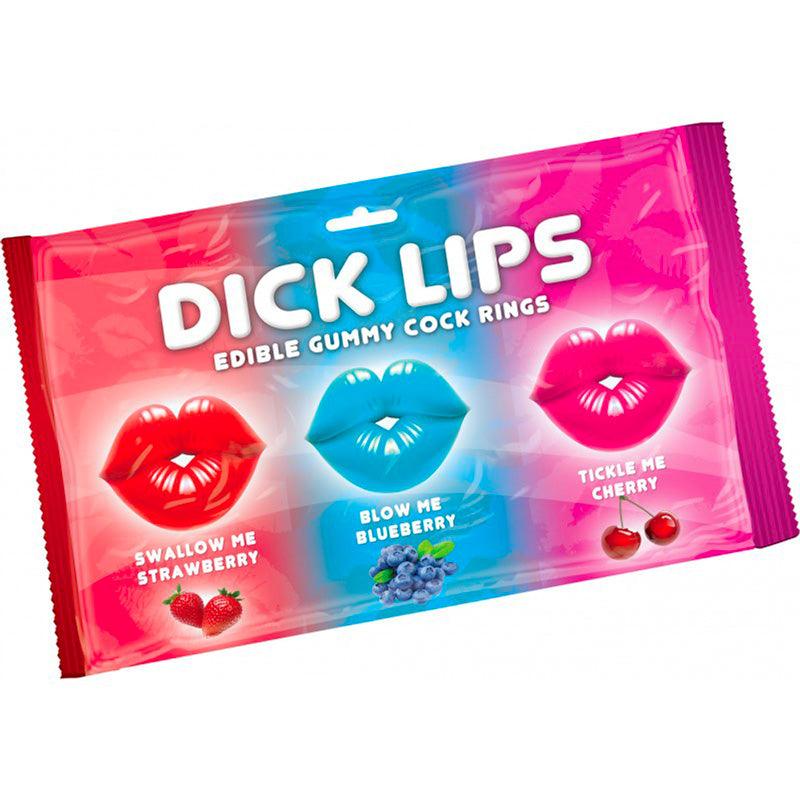 Dick Lips Edible Gummy Cock Rings - Rapture Works