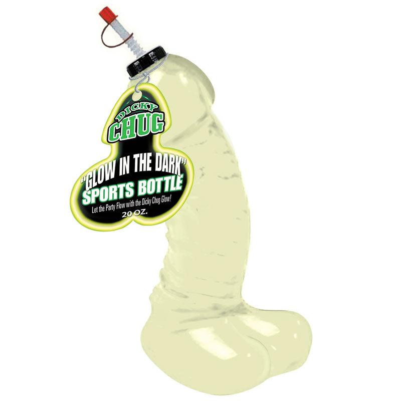 Dicky Chug Glow In The Dark 20 Ounce Sports Bottle - Rapture Works