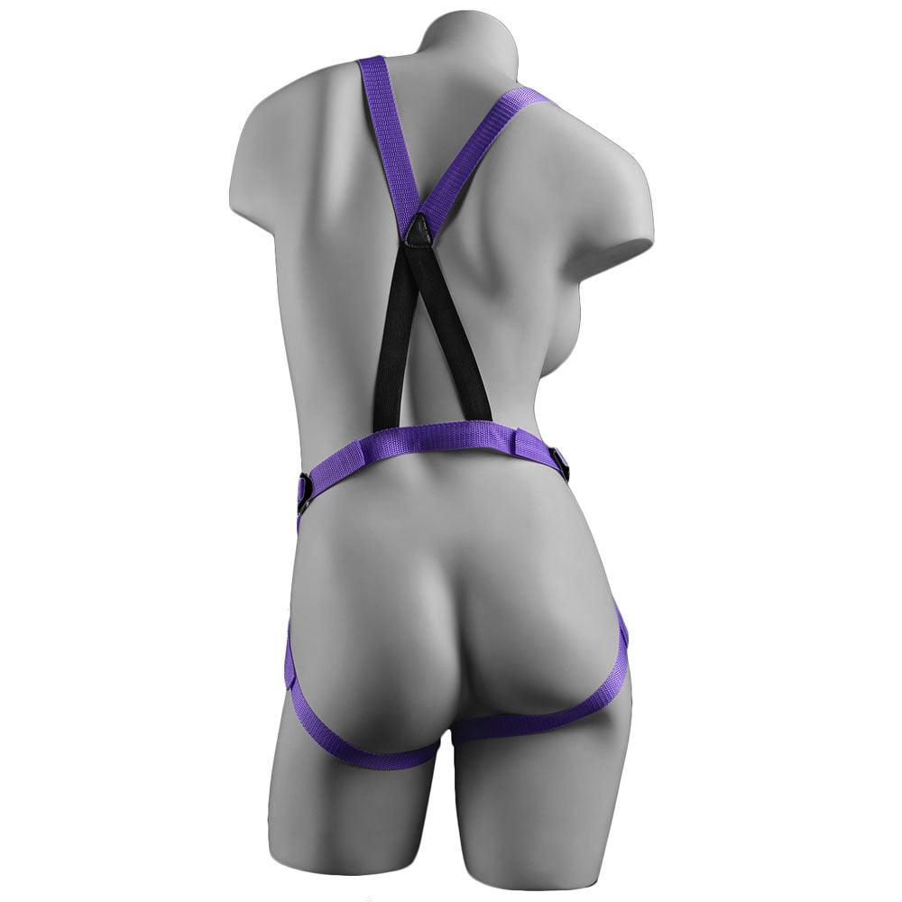 Dildo Strap On Suspender Harness 7 Inch - Rapture Works