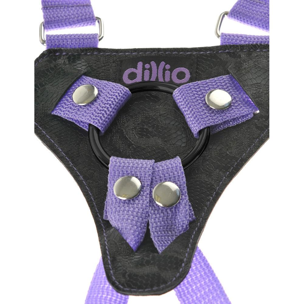 Dildo Strap On Suspender Harness 7 Inch - Rapture Works