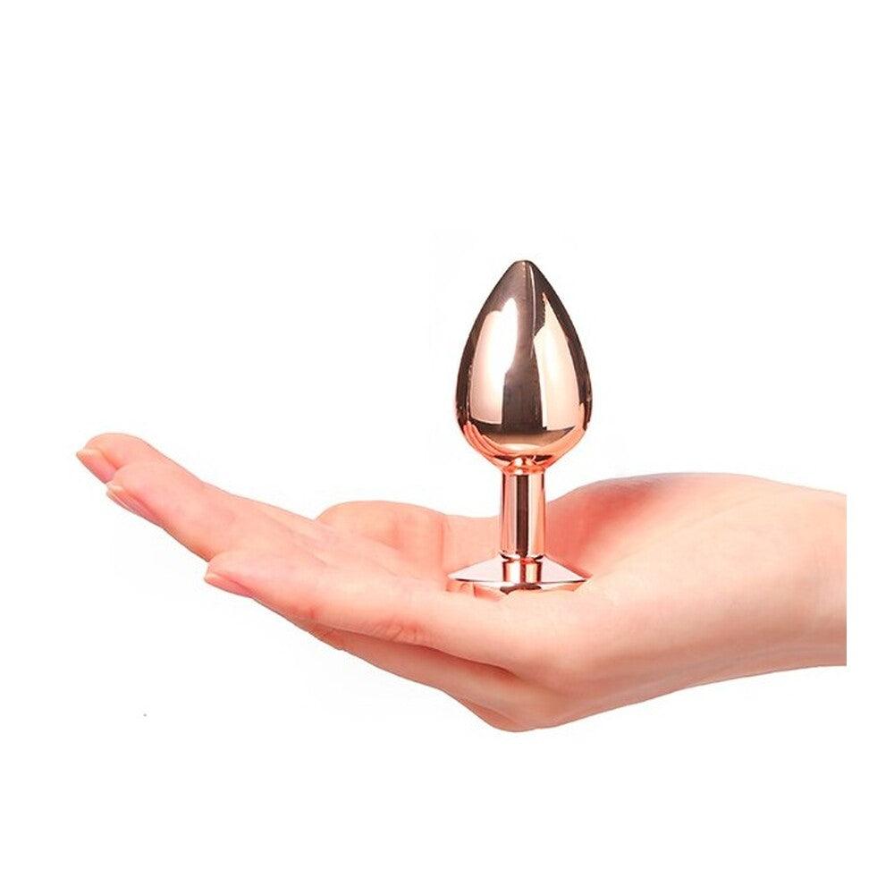 Dorcel Diamond Butt Plug Rose Gold Small - Rapture Works