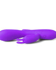 Double Bunny 12 speed Silicone Vibe Purple - Rapture Works