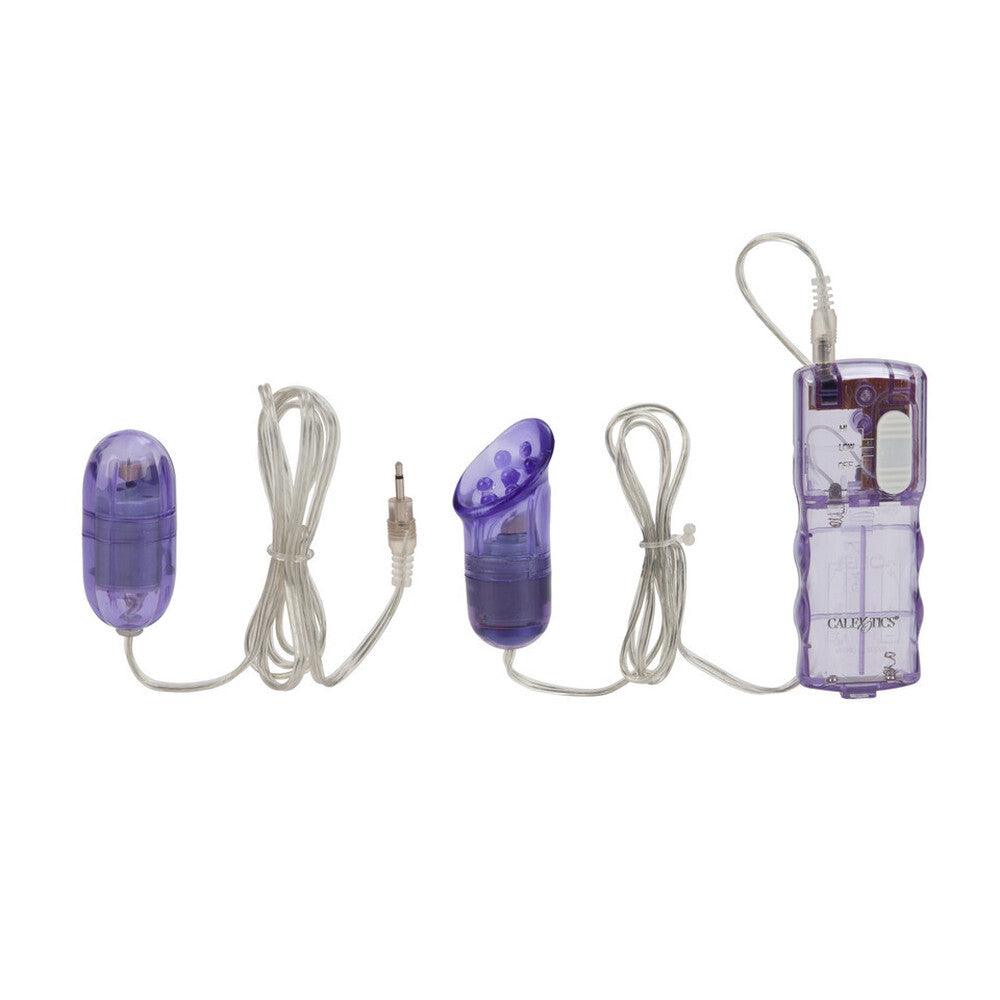 Double Play Vibrating Egg And Clitoral Stimulator - Rapture Works