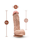 Dr. Skin Mr. D 8.5 Inch Dildo With Balls - Rapture Works