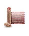 Dr. Skin Mr. Mister 10.5 Inch Dildo with Balls - Rapture Works