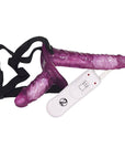 Duo Vibrating Strap On Vibrating Dongs - Rapture Works