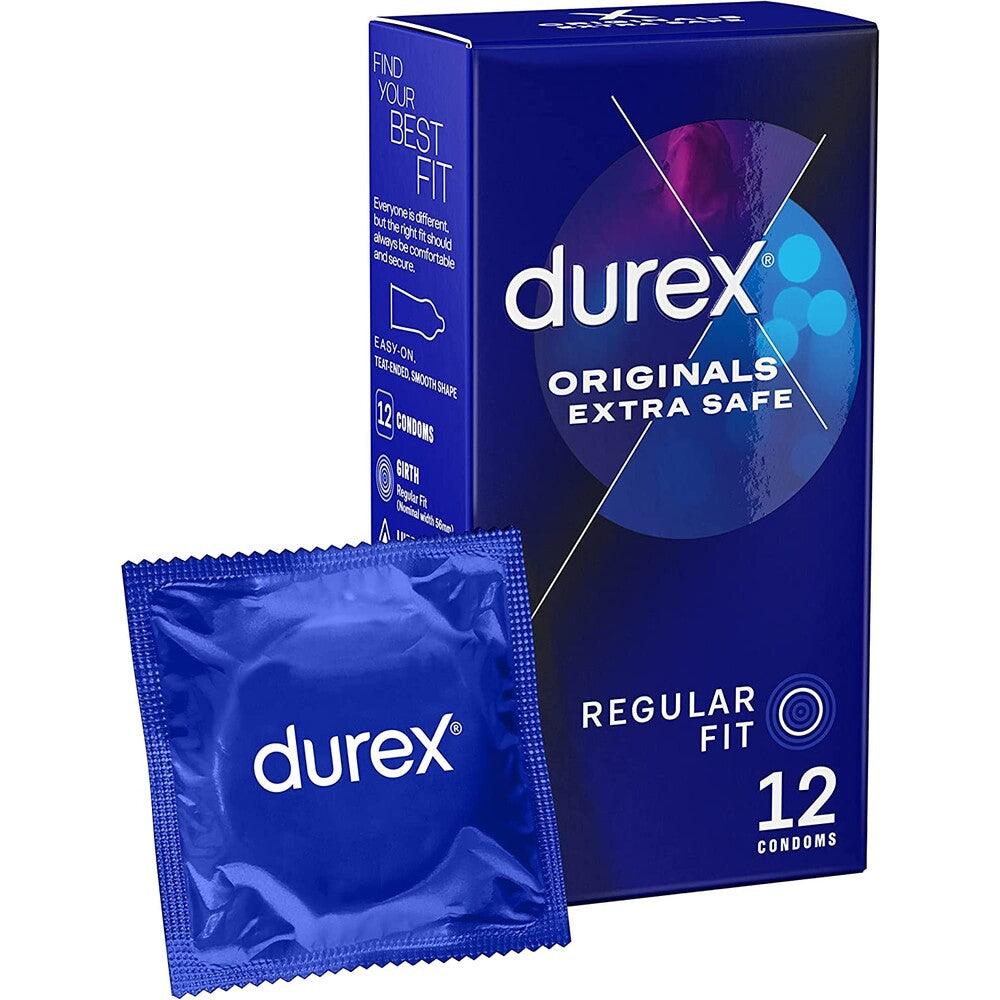 Durex Extra Safe Regular Fit Condoms 12 Pack - Rapture Works