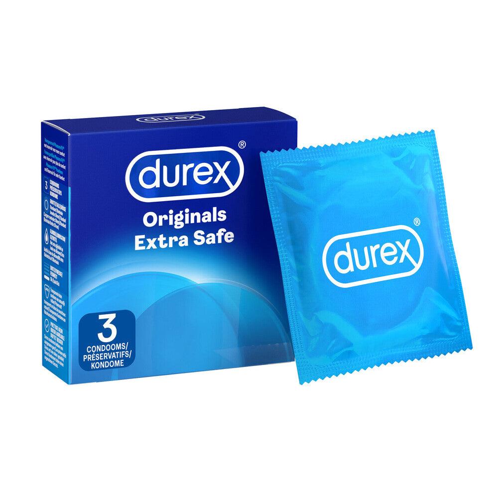 Durex Extra Safe Regular Fit Condoms 3 Pack - Rapture Works