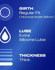 Durex Extra Safe Regular Fit Condoms 3 Pack - Rapture Works