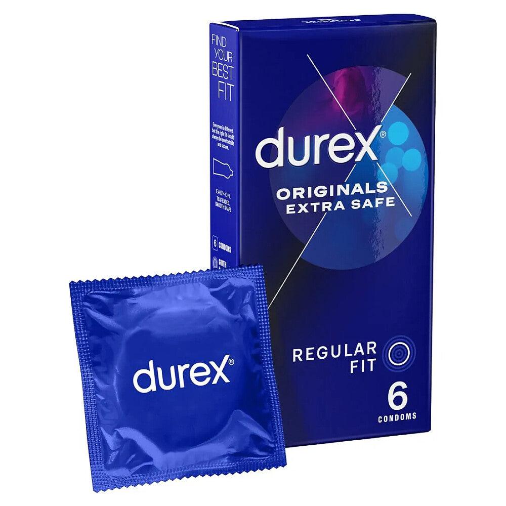 Durex Extra Safe Regular Fit Condoms 6 Pack - Rapture Works