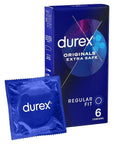 Durex Extra Safe Regular Fit Condoms 6 Pack - Rapture Works