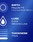 Durex Extra Safe Regular Fit Condoms 6 Pack - Rapture Works