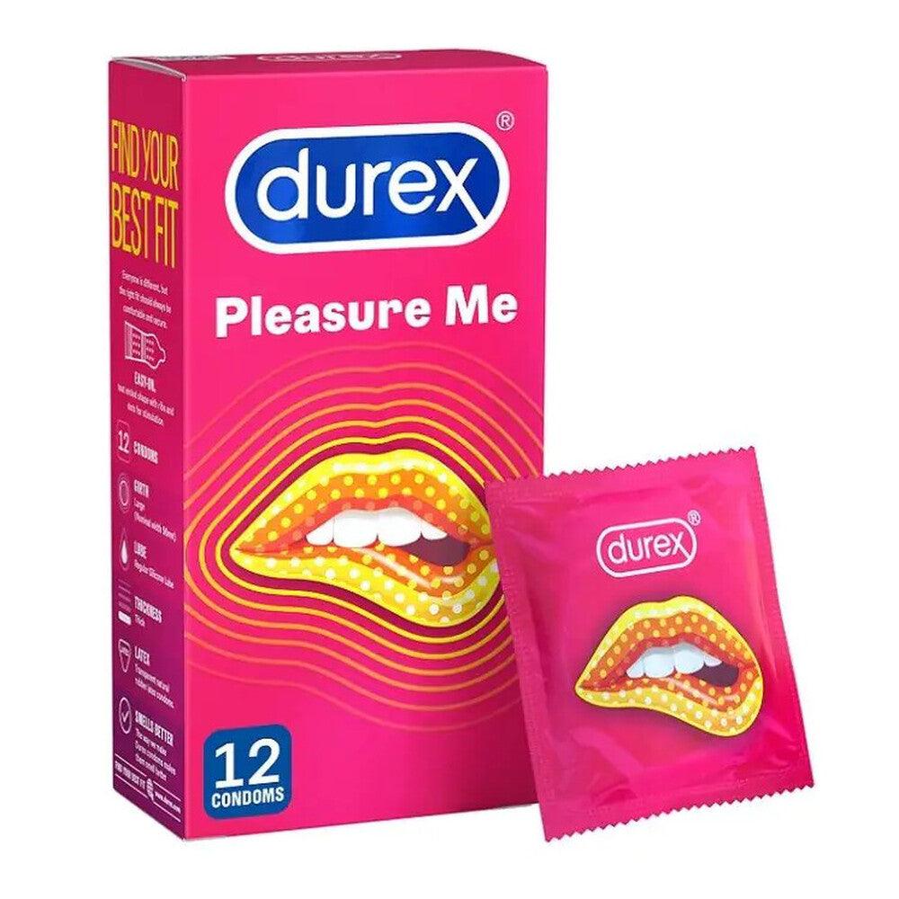 Durex Pleasure Me Ribbed And Dotted Condoms 12 Pack - Rapture Works