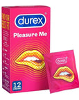 Durex Pleasure Me Ribbed And Dotted Condoms 12 Pack - Rapture Works