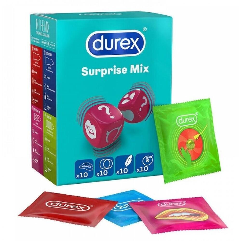 Durex Surprise Me Variety Condoms 40 Pack - Rapture Works