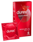 Durex Thin Feel Regular Fit Condoms 6 Pack - Rapture Works