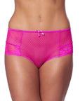 Elegant Pink Open Back Briefs - Rapture Works