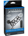 Fantasy Xtensions Silicone Extreme Power Vibrating Cock Cage - Rapture Works