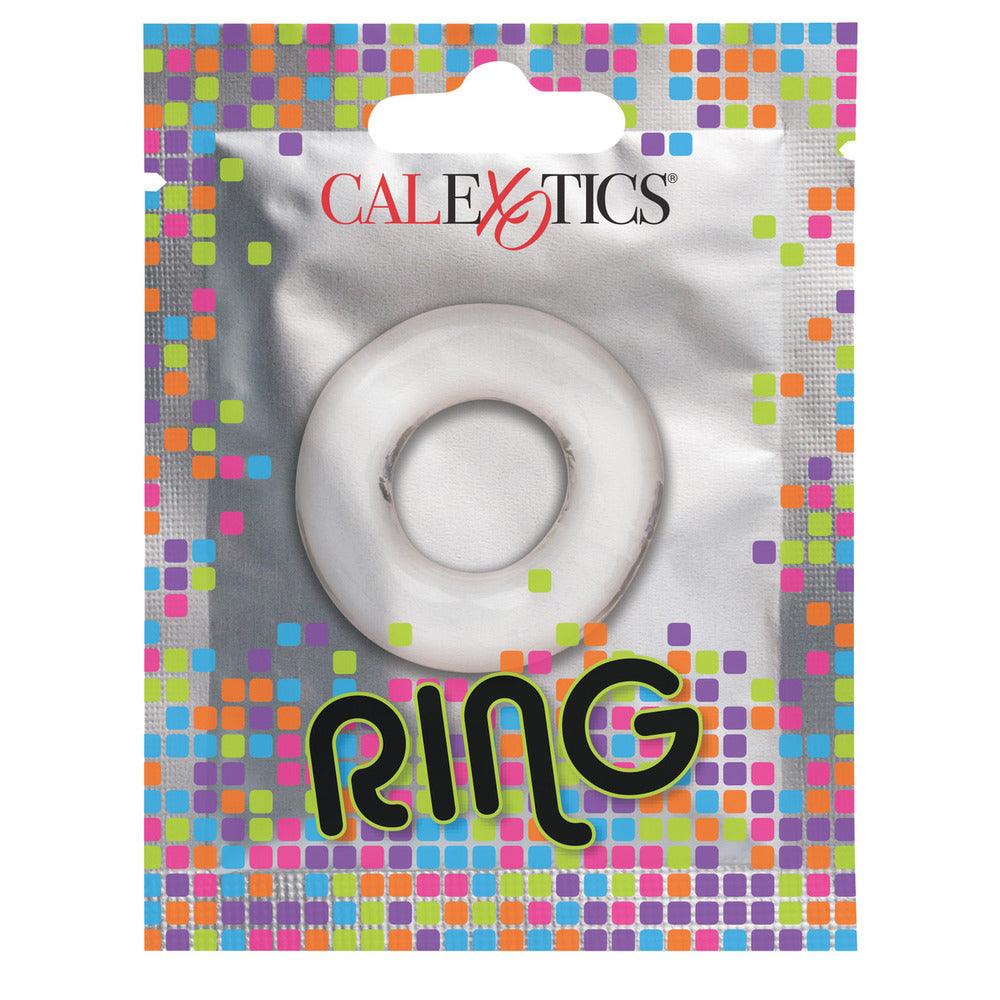 Foil Pack Cock Ring Clear - Rapture Works