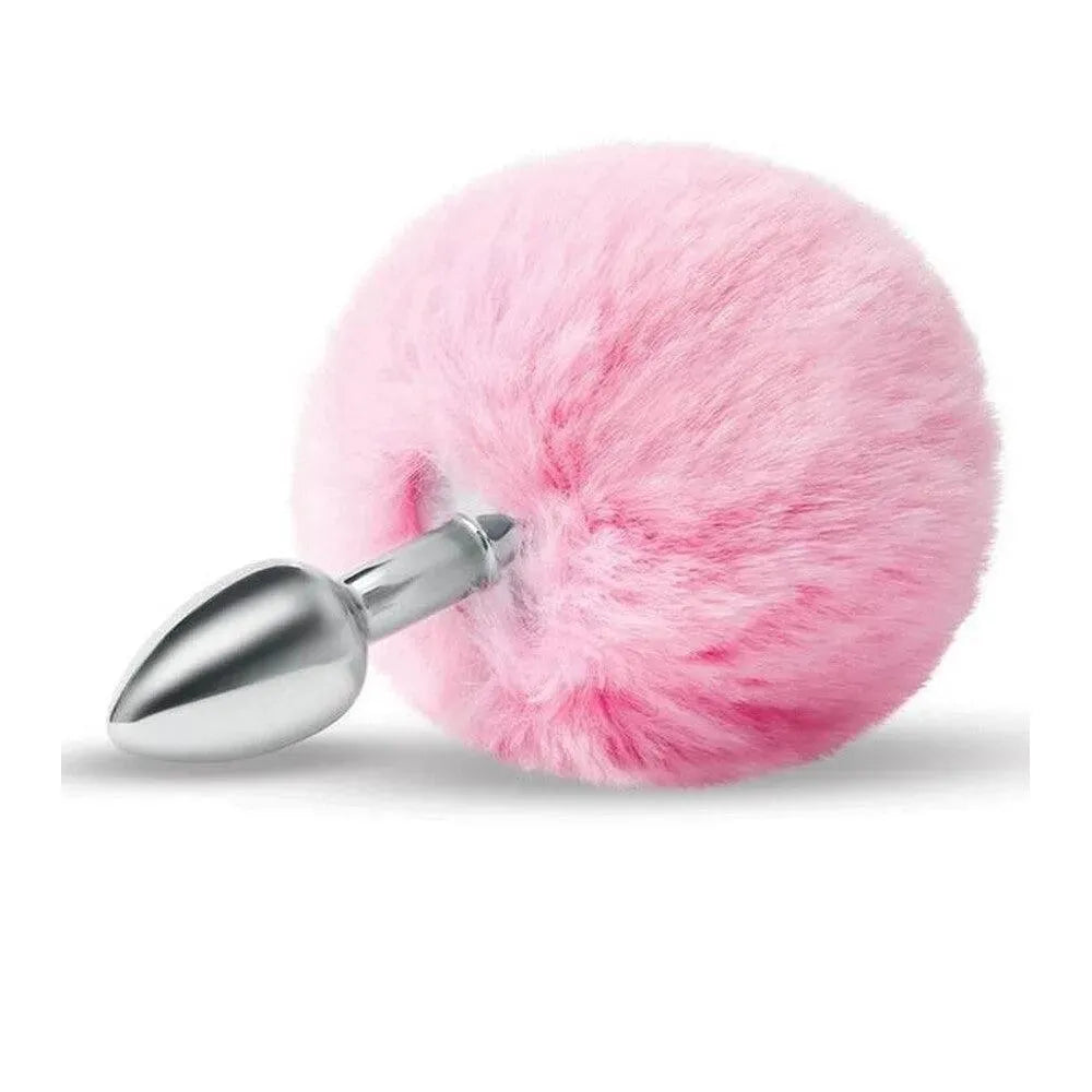 Furry Tales Pink Bunny Tail Butt Plug - Rapture Works