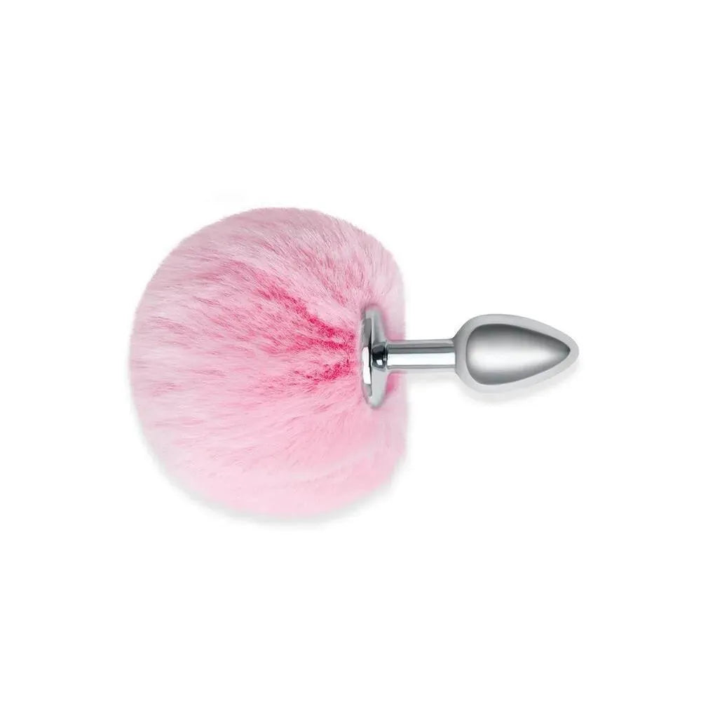 Furry Tales Pink Bunny Tail Butt Plug - Rapture Works