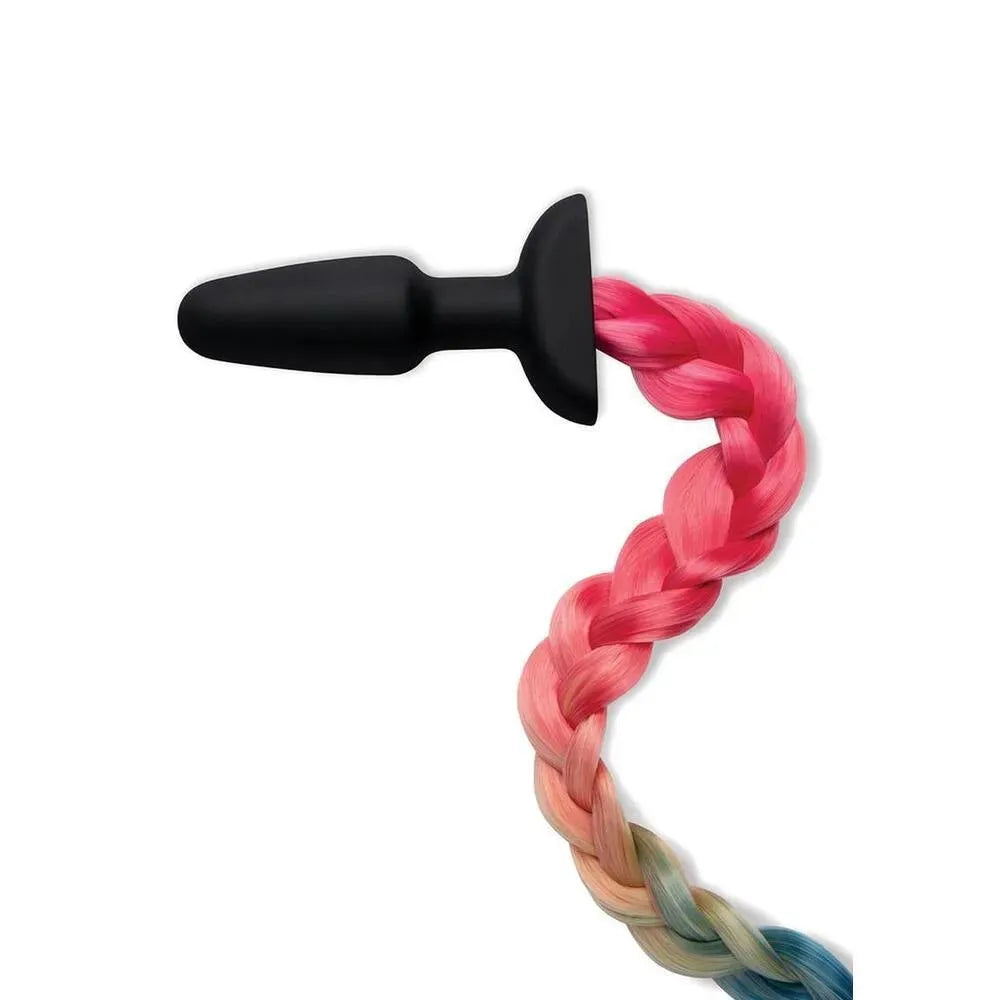 Furry Tales Rainbow Tail Butt Plug - Rapture Works
