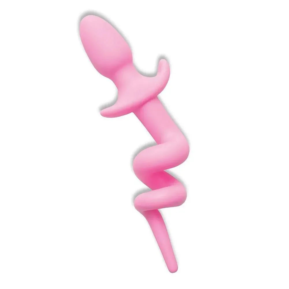 Furry Tales Silicone Piggy Tail Butt Plug - Rapture Works