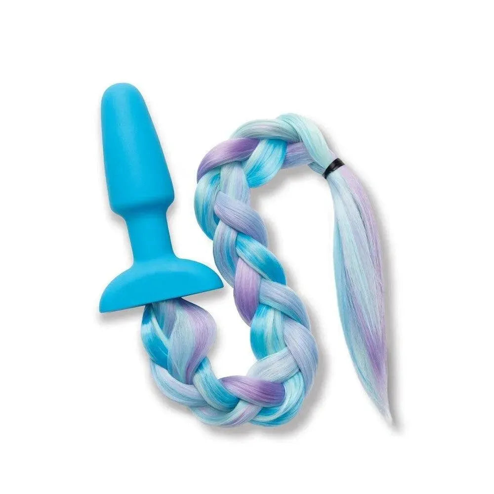 Furry Tales Silicone Unicorn Tail Butt Plug - Rapture Works