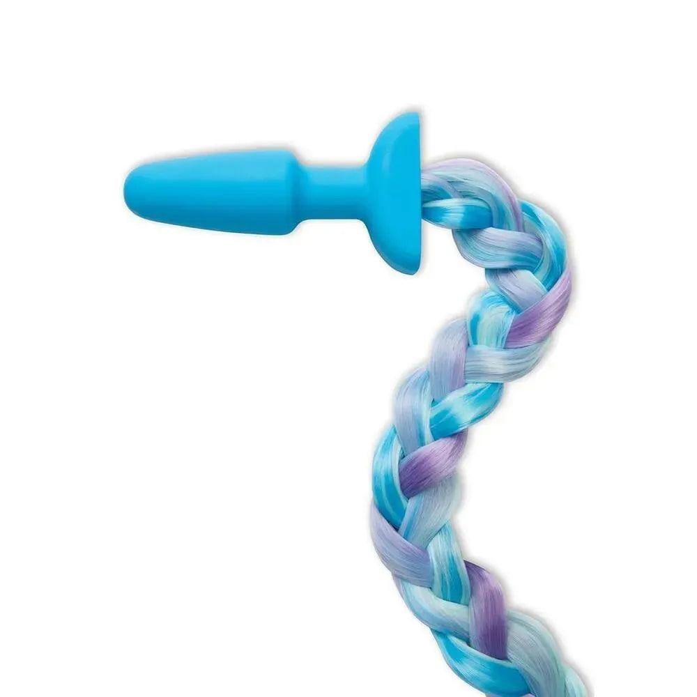 Furry Tales Silicone Unicorn Tail Butt Plug - Rapture Works