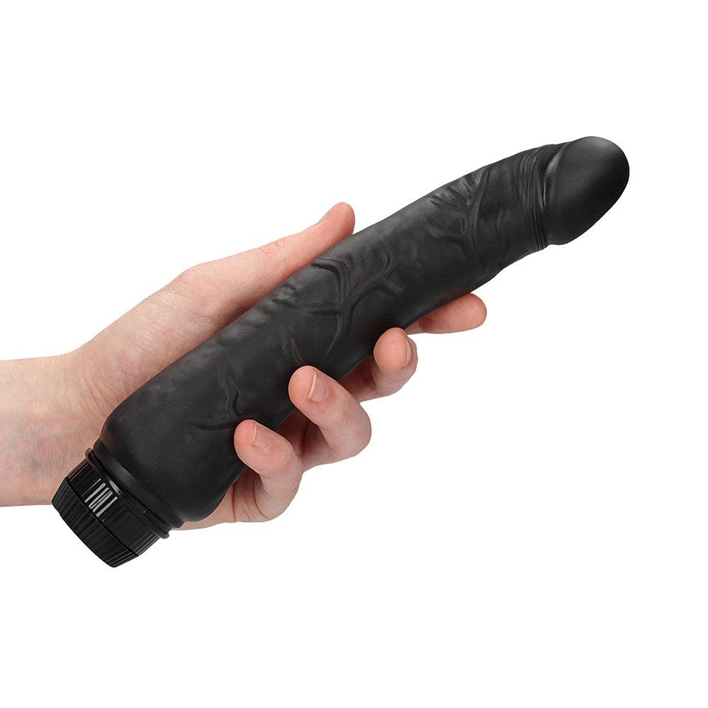 G-Spot Vibrator Black - 9 Inches - Rapture Works