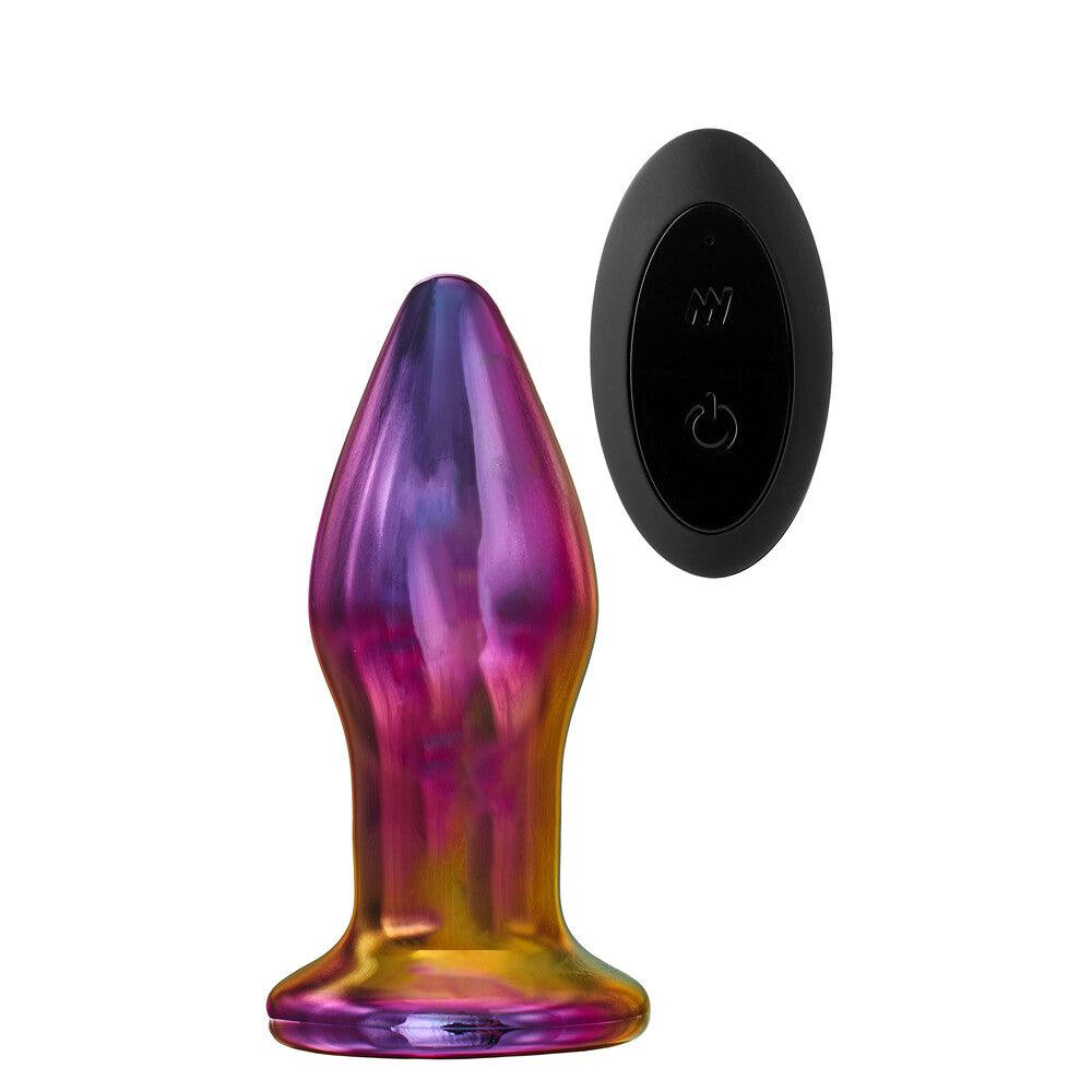 Glamour Glass Remote Control Butt Plug - Rapture Works