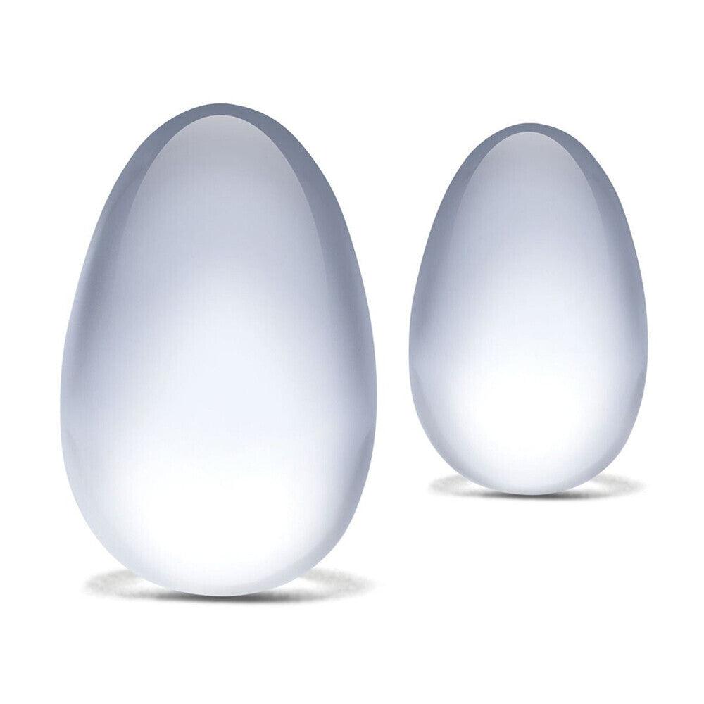 Glass Yoni Eggs 2 Piece Set - Rapture Works