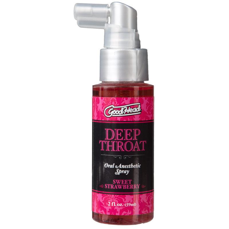 Good Head Deep Throat Spray Strawberry - Rapture Works