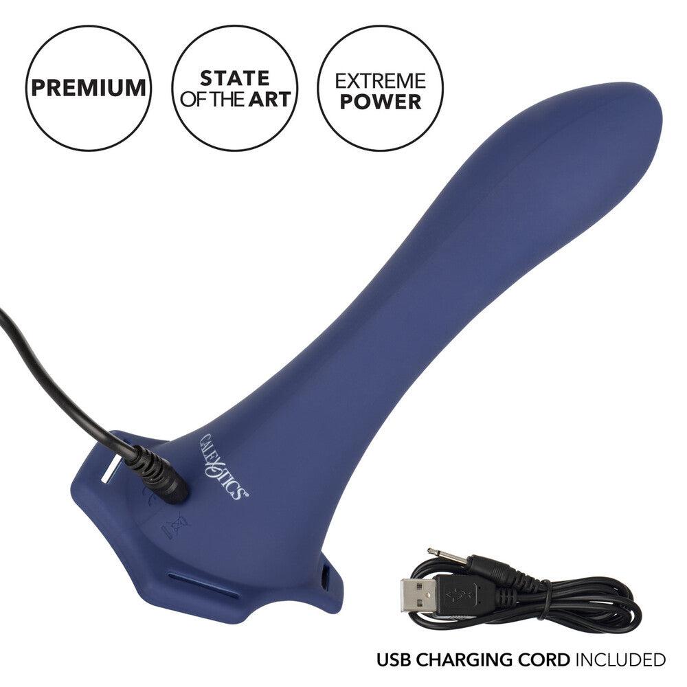 Her Royal Harness Me2 Thumper Strap On With Rechargeable Vibe - Rapture Works