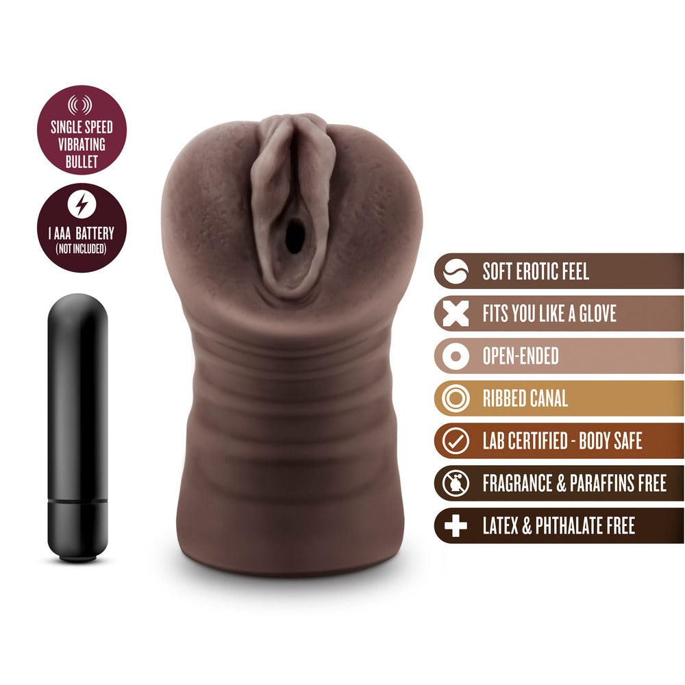 Hot Chocolate Brianna Vagina Vibrating Masturbator - Rapture Works