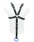 House Of Eros 1 Inch Male Harness And Cock Strap - Rapture Works