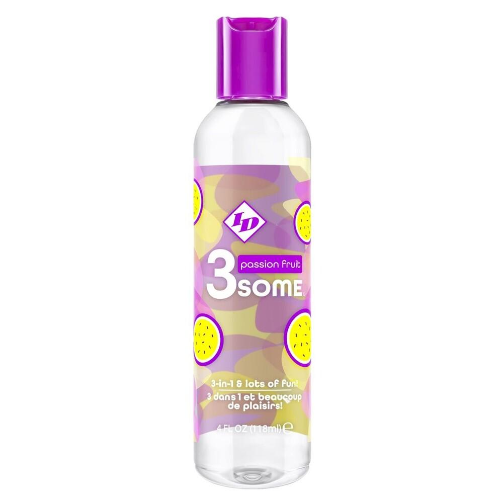 ID 3some Passion Fruit 3 In 1 Lubricant 118ml - Rapture Works