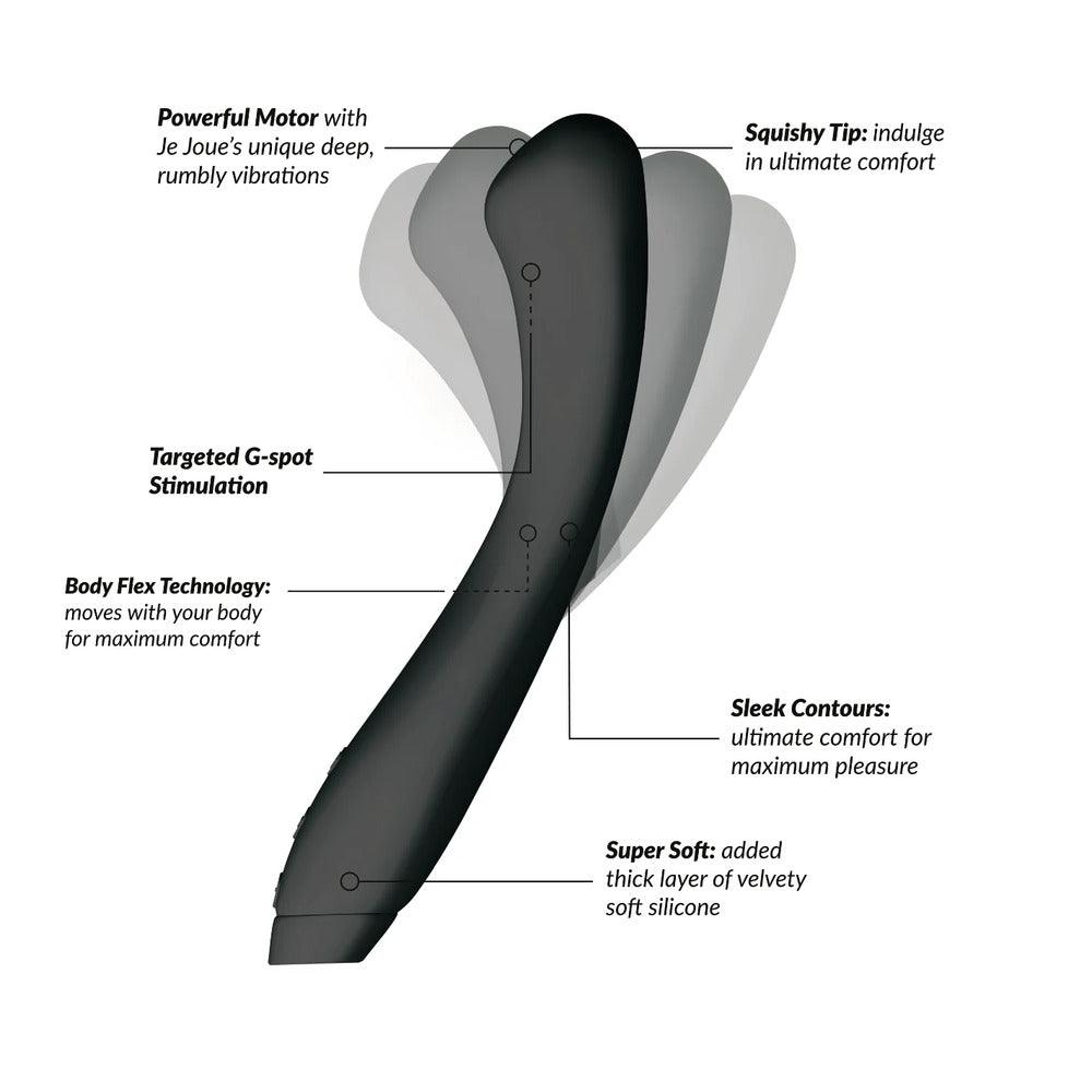 Je Joue Juno Flex Sleek G-Spot Vibrator - Rapture Works