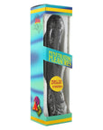 Jelly Vibrator 8.5 Inches Black - Rapture Works