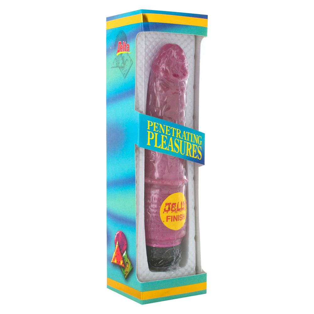 Jelly Vibrator Purple - Rapture Works