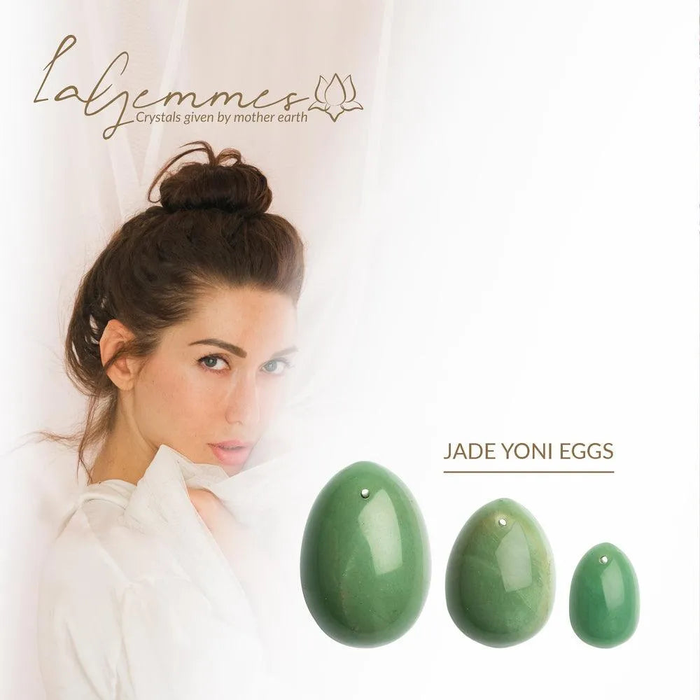 La Gemmes Yoni Egg Set Jade - Rapture Works