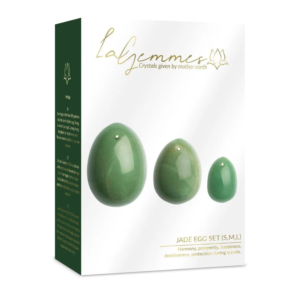 La Gemmes Yoni Egg Set Jade - Rapture Works