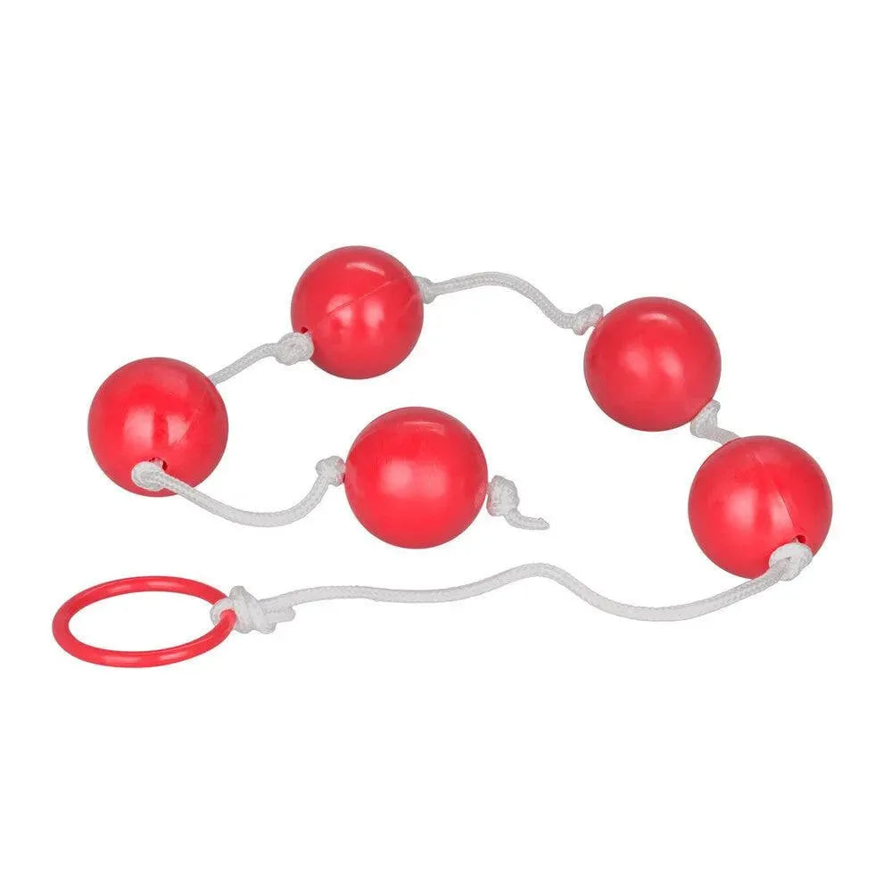 Large Pleasure Anal Beads Assorted Colours - Rapture Works