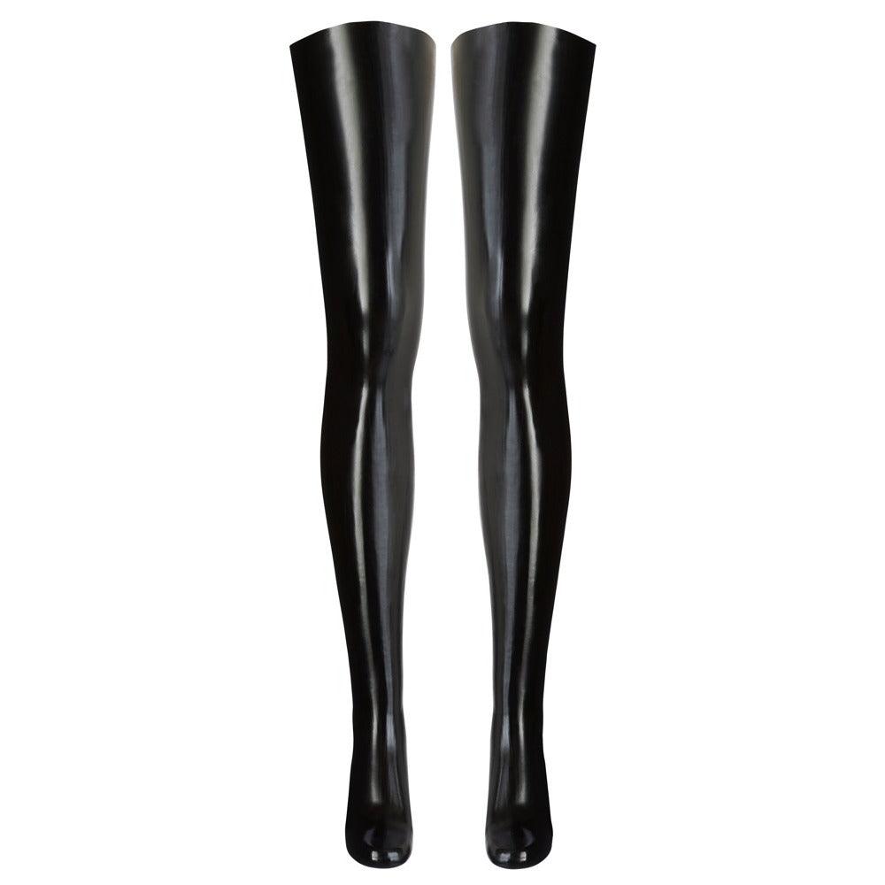 LateX Black Stockings - Rapture Works