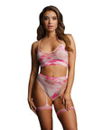 Le Desir Bliss Tie Dye 2 Piece Set With Garters UK 6 to 14 - Rapture Works